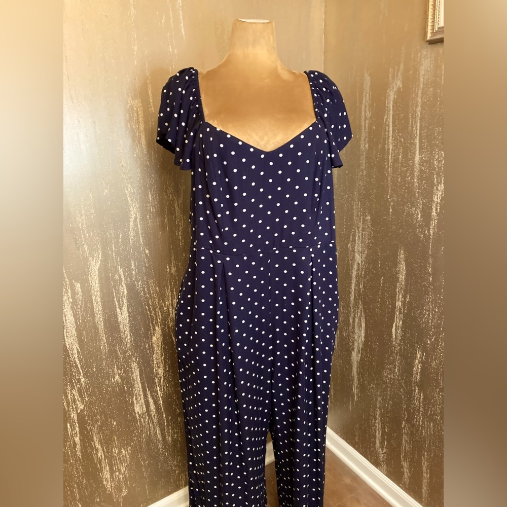 NWT Old Navy Polka Dot Jumpsuit Size 2X